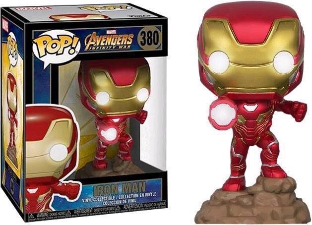 funko pop light up iron man