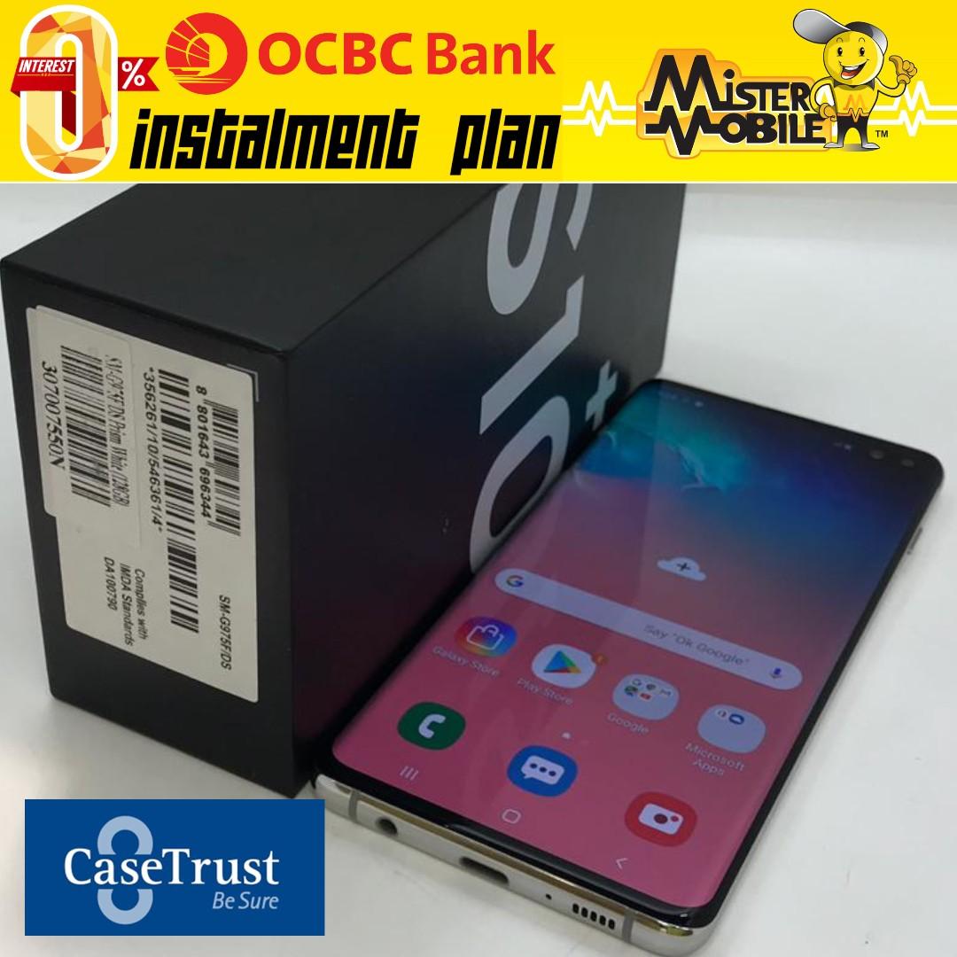 Samsung Galaxy S10 Plus S10 128 Prism White Local Used Mobile Phones Tablets Android Phones Samsung On Carousell