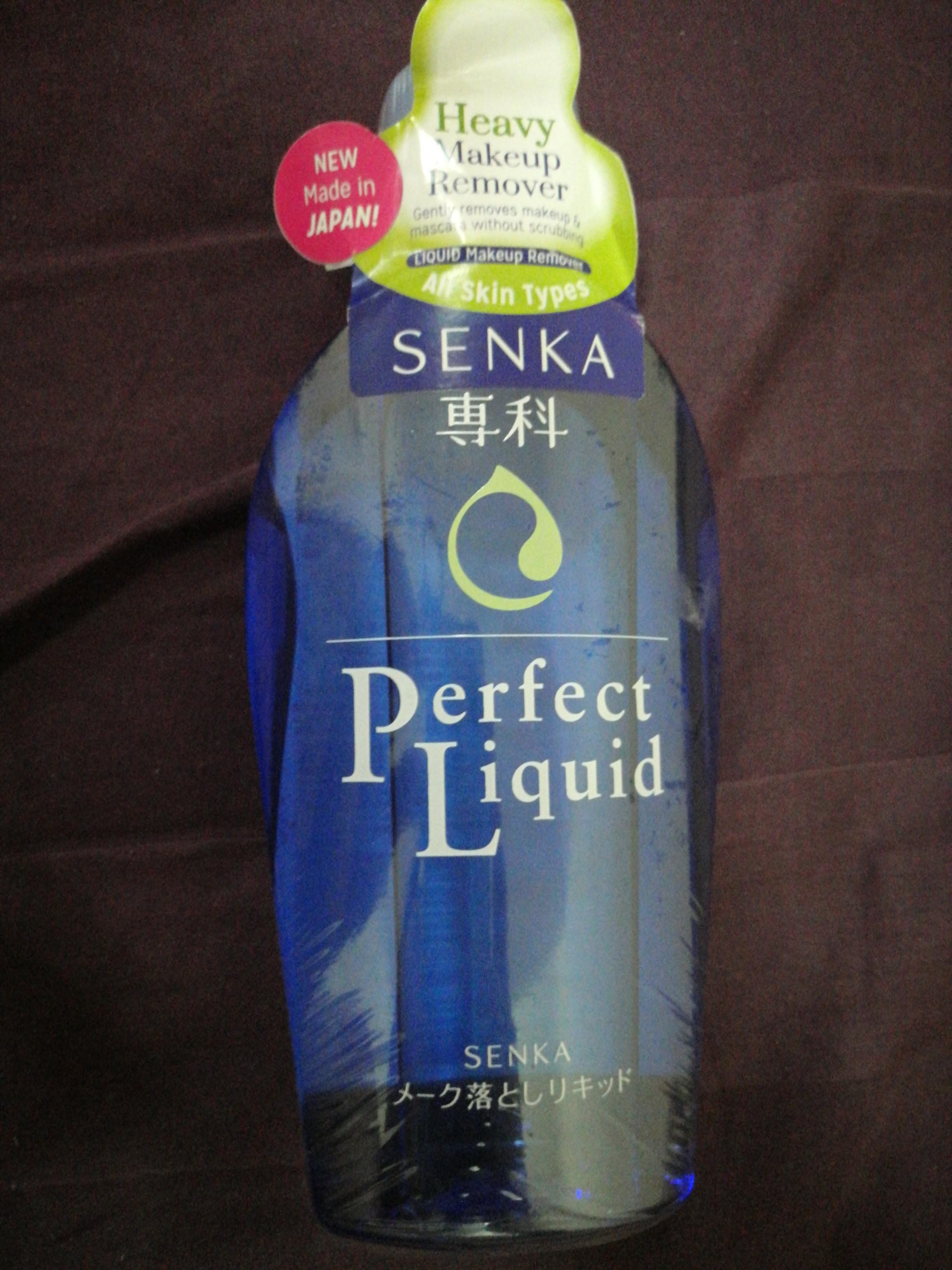 Senka Heavy makeup remover perfect liquid Japan, Beauty & Personal Care