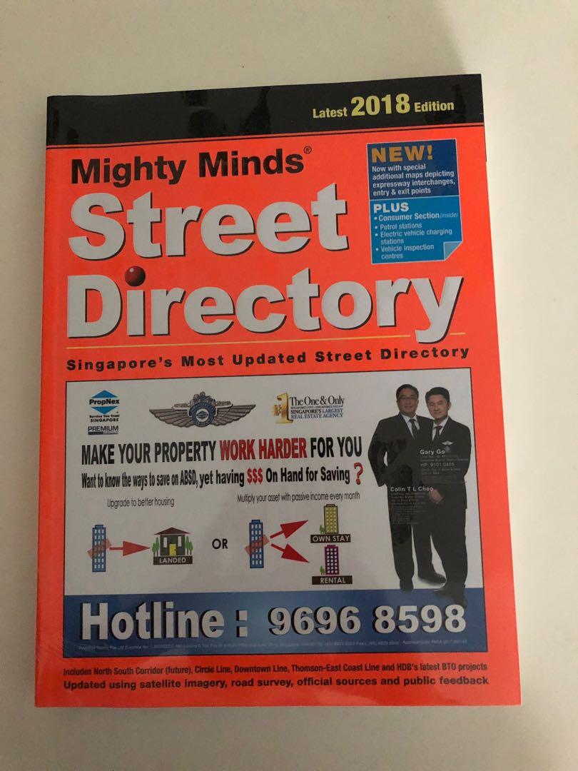 Street Directory 2018 Books Stationery Non Fiction On Carousell
