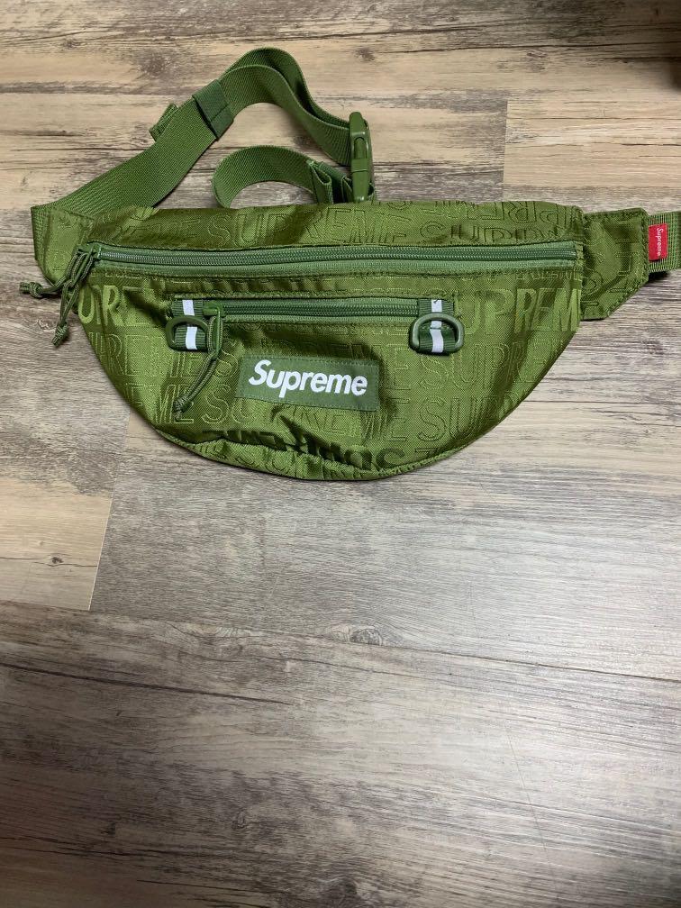 olive green fanny pack