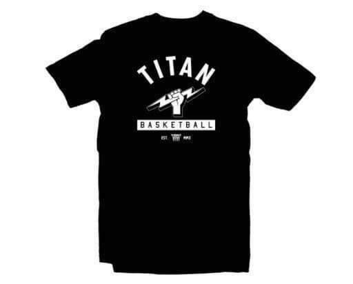 Titan basketball t shirt clearance