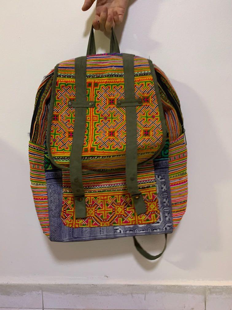 tribal backpack