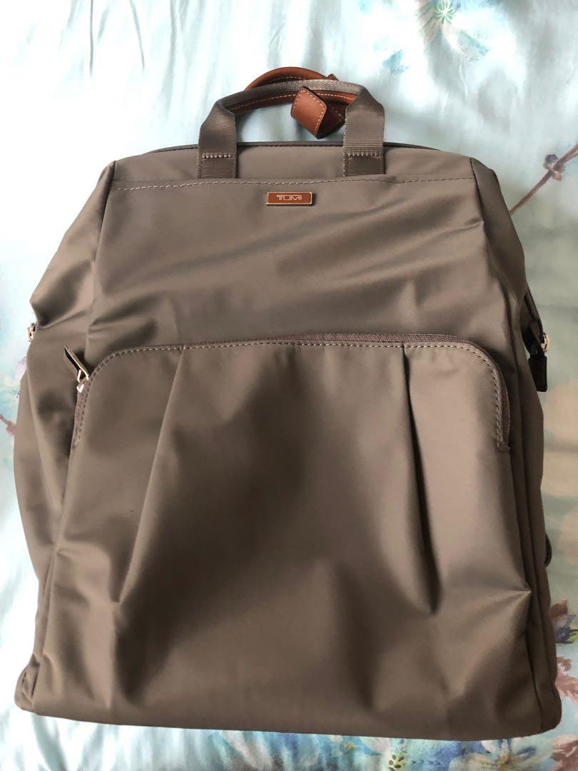 Tumi Mel Framed Backpack Women s Fashion Bags Wallets