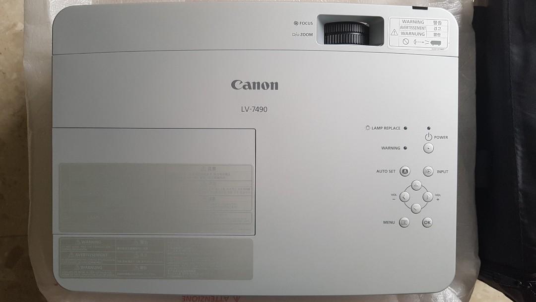 Canon LV-7490 specifications