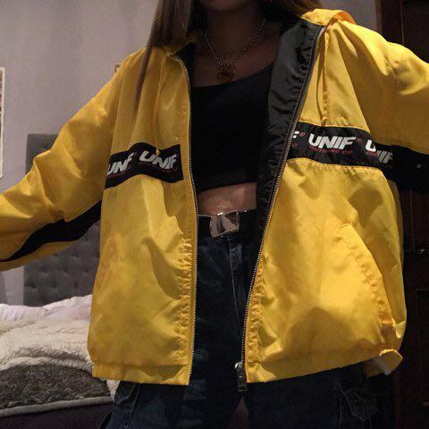 Unif yellow shop jacket