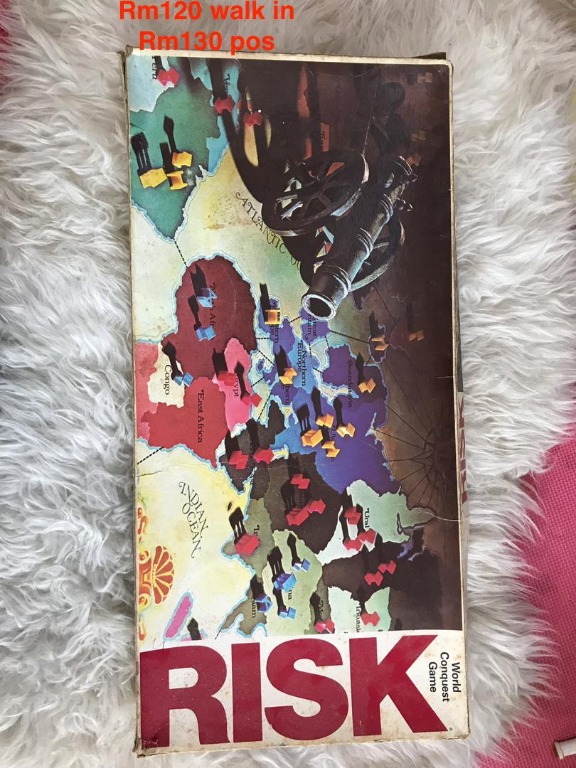 Vintage 1980 Risk Board Game, Hobbies & Toys, Collectibles