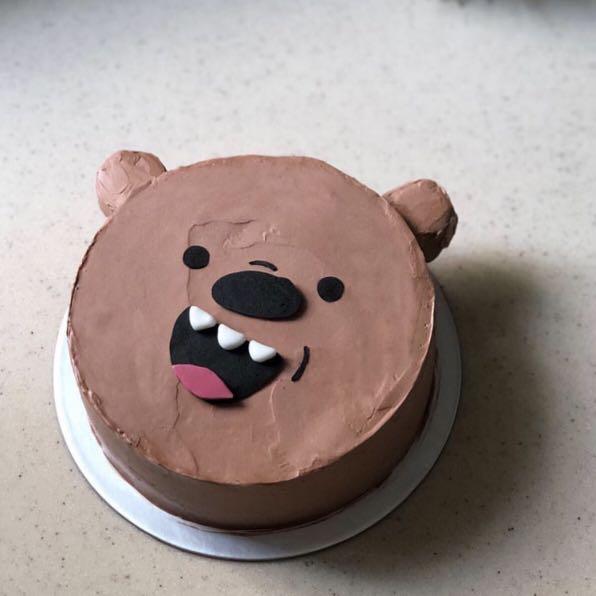 We Bare Bears 6 Cakes Food Drinks Baked Goods On Carousell Play the free we bare bears game chocolate artist and other we bare bears games on cartoon network! we bare bears 6 cakes