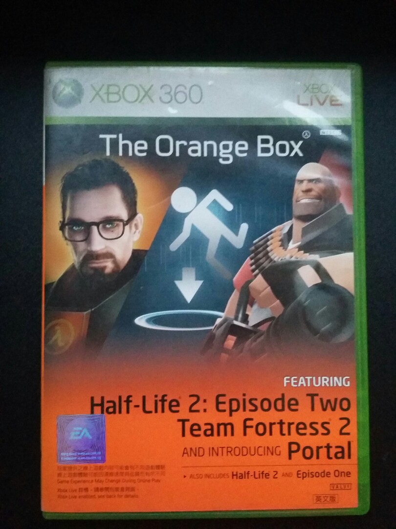 Xbox360 The Orange Box Video Gaming Gaming Accessories In Game Products On Carousell