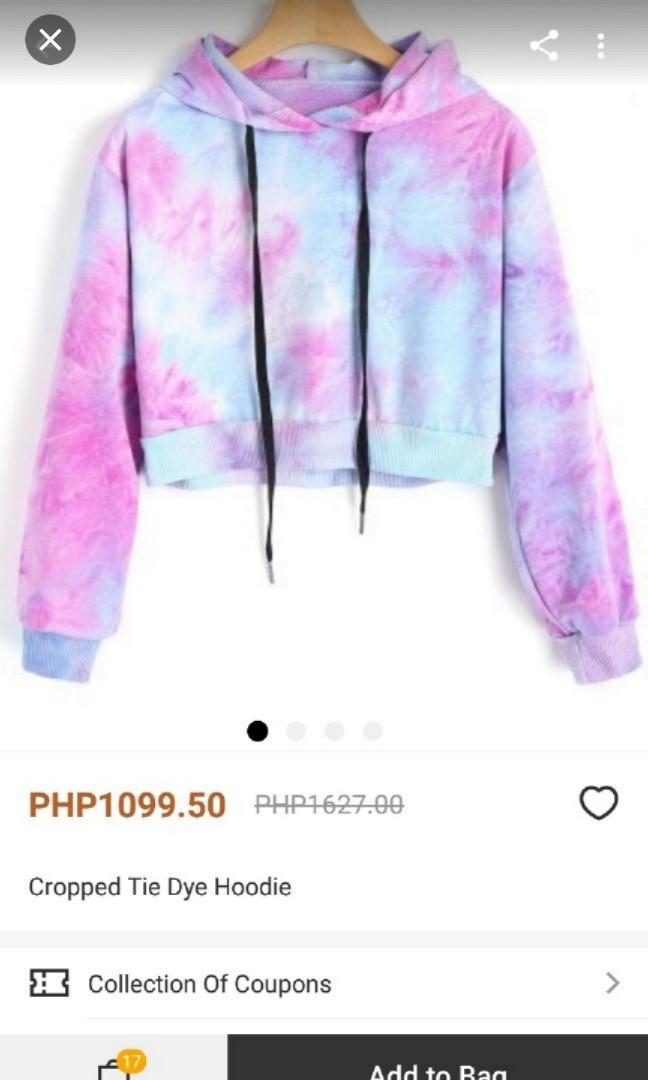 zaful tie dye hoodie