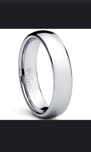 5mm Classic Dome Tungsten Carbide Ring/Wedding Band