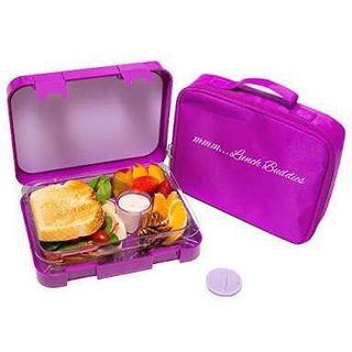Lunch buddies leak proof bento box with insulated bag