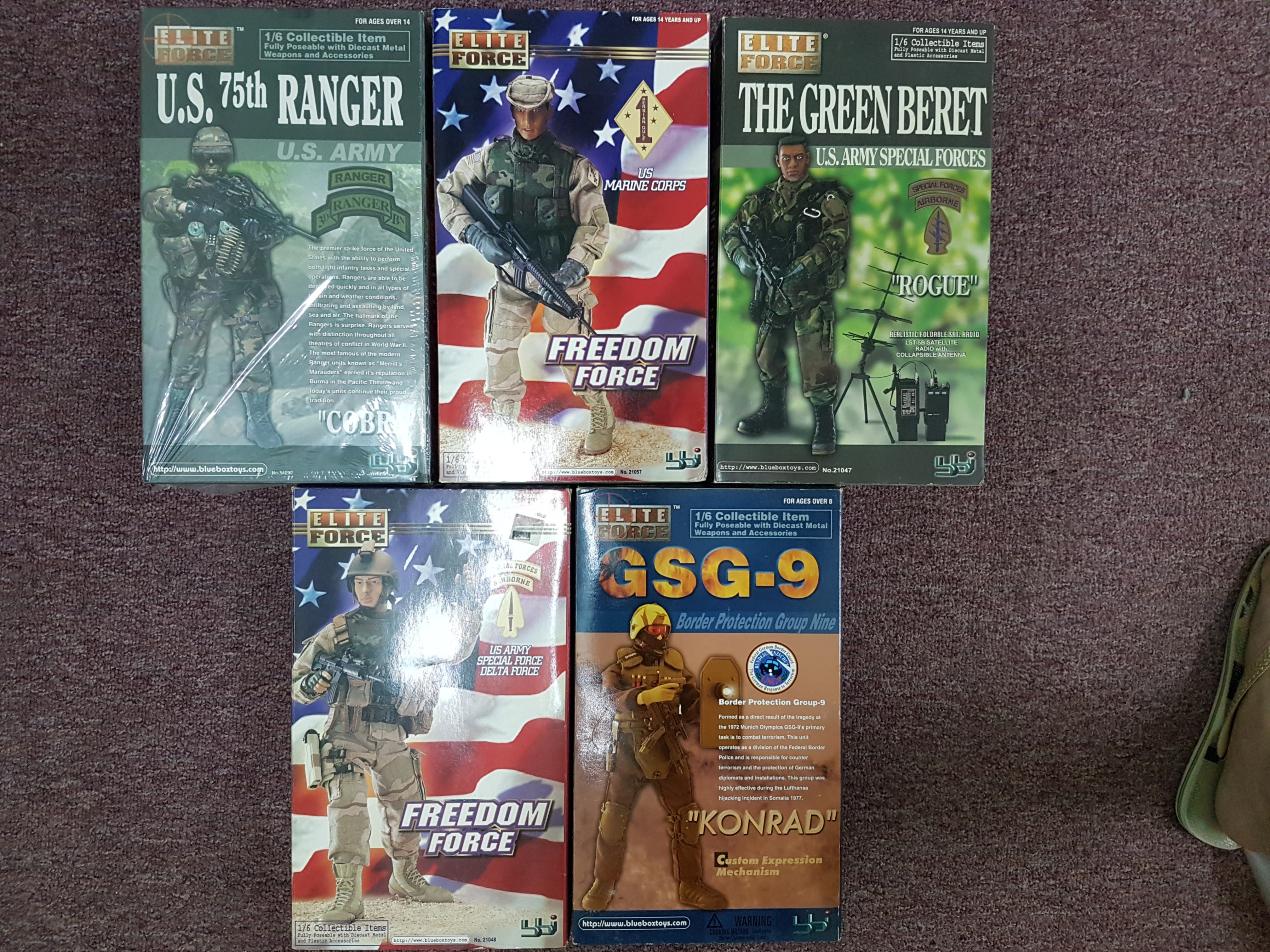 Elite force military action figures deals
