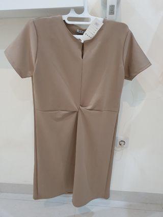 Casual Brown Dress