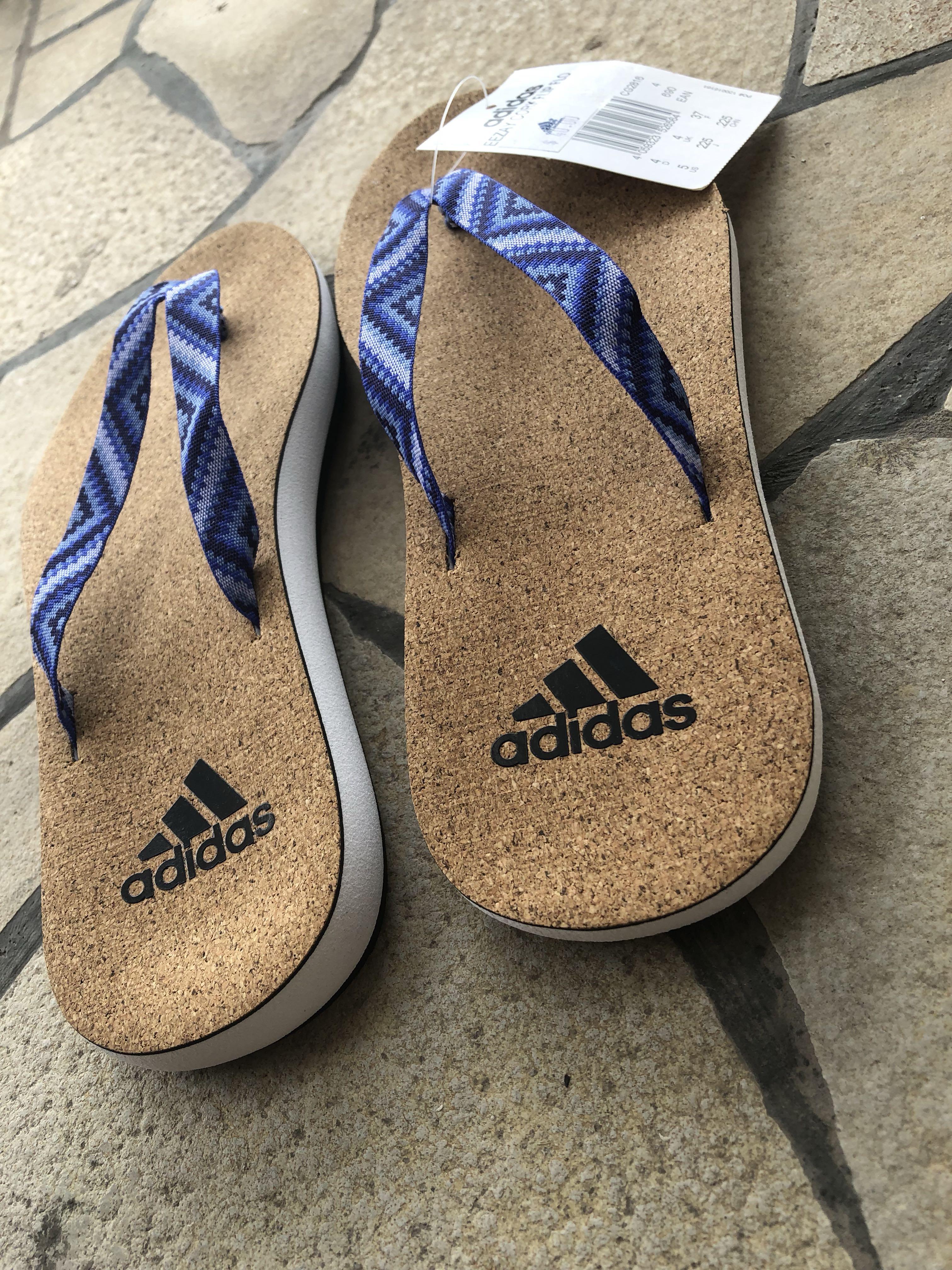 adidas cork sandals