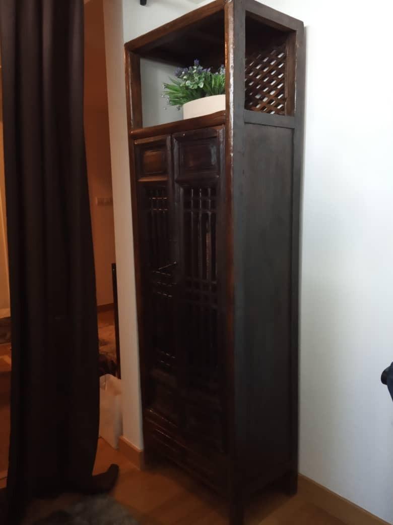 Antique Liquor Cabinet Furniture Shelves Drawers On Carousell
