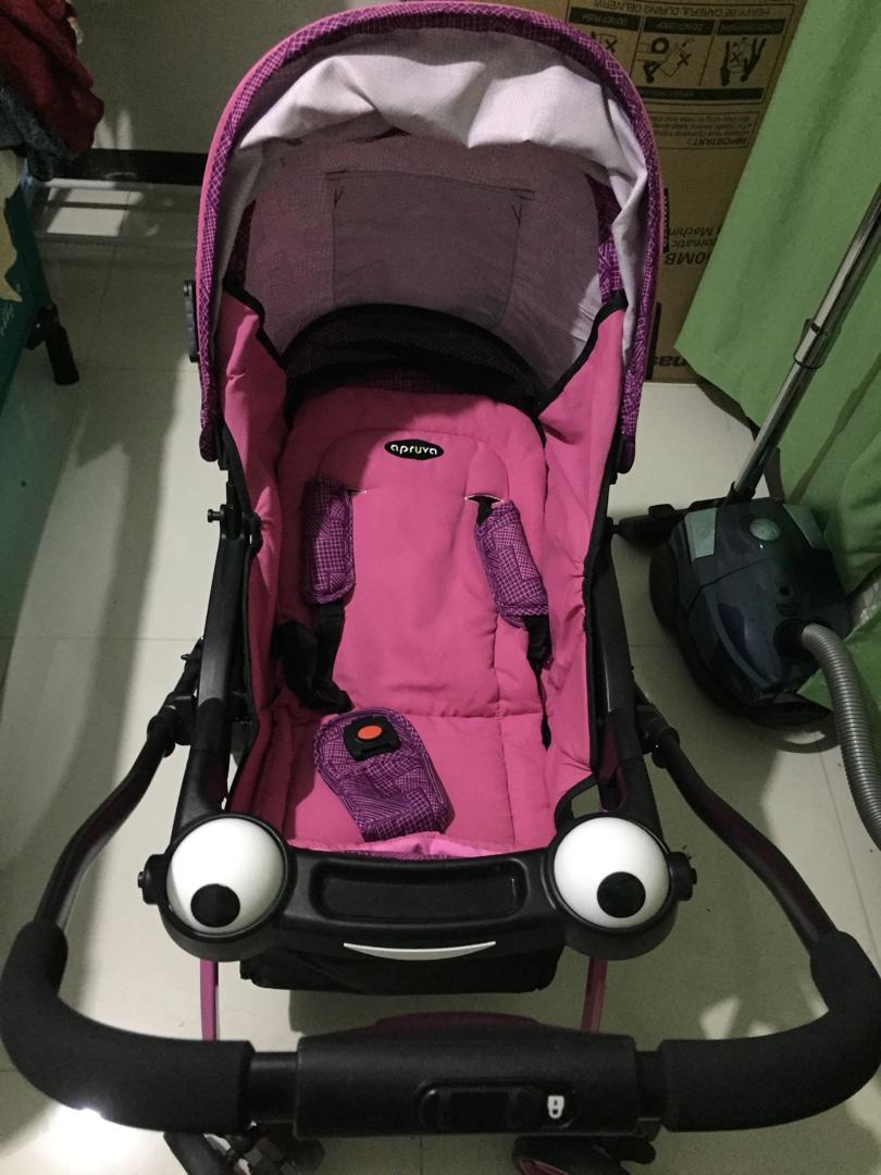 apruva stroller with car seat