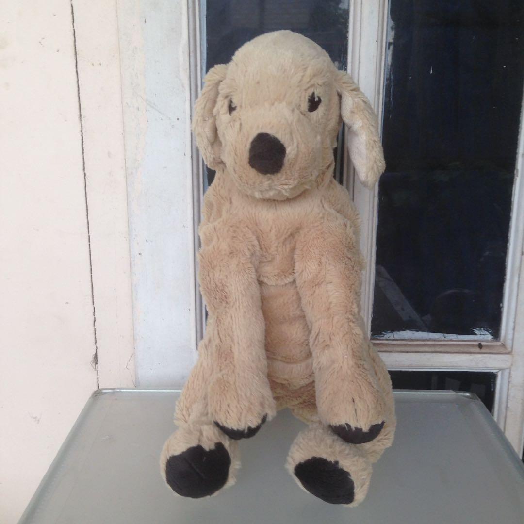 Boneka Anjing Import Warna Coklat Muda Toys Collectibles Toys