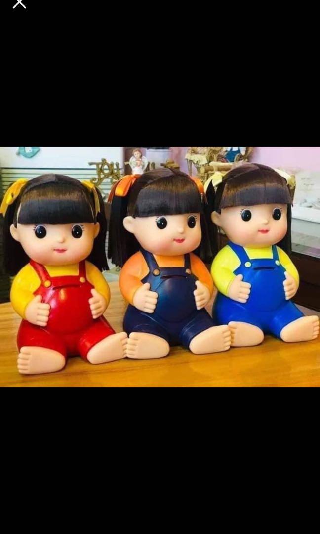 doll coin bank