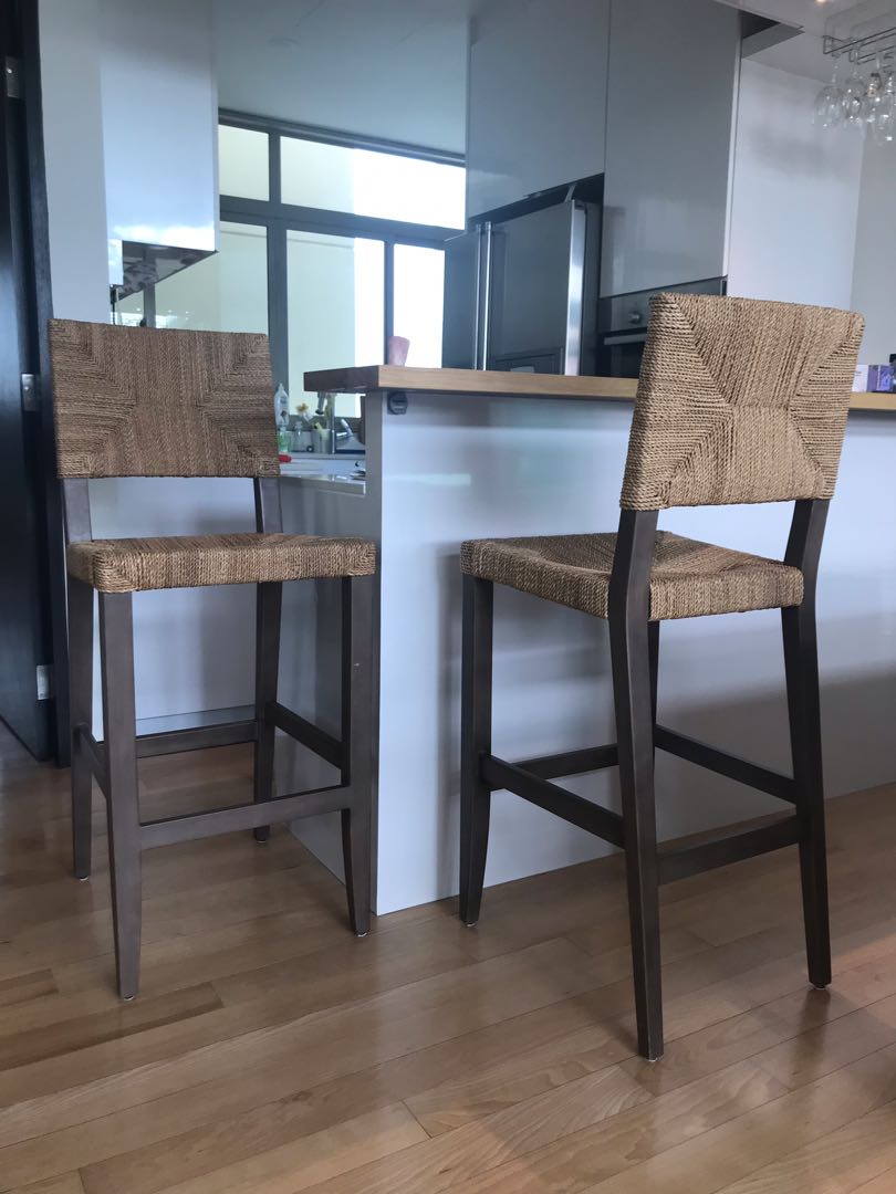 Crate Barrel Fiji Bar Stools