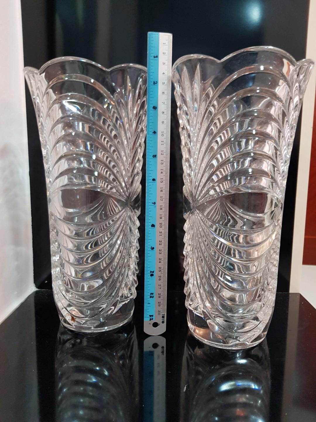 Crystal Vases On Carousell