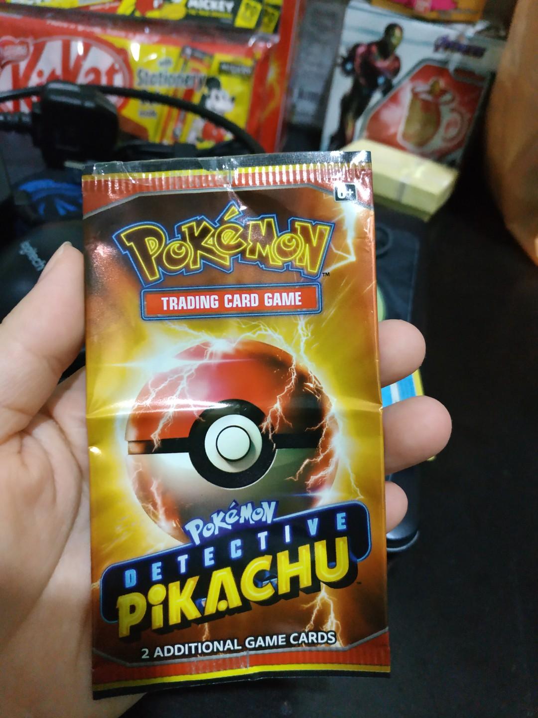 Detective Pikachu Limited Edition Pokemon Cards Hobbies And Toys Toys And Games On Carousell 