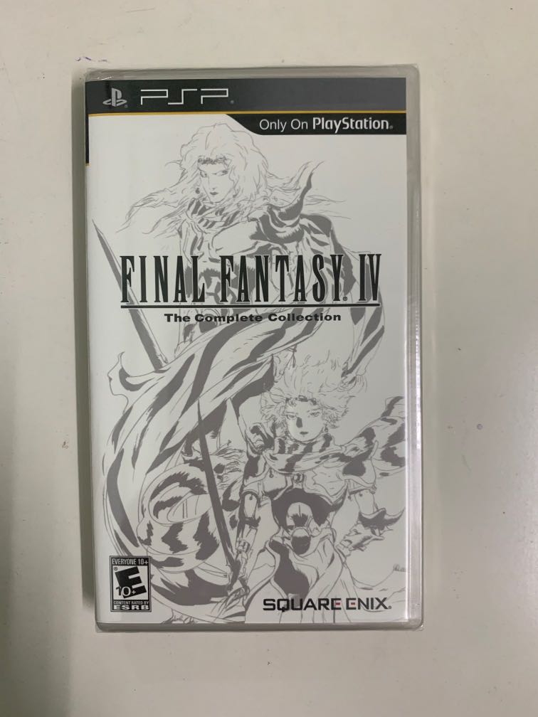 Final Fantasy Iv The Complete Collection Psp Video Gaming Video Games Playstation On Carousell