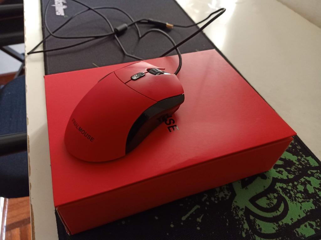 GINGER掲載商品】 finalmouse classic ergo 2 redパラコード マウス ...