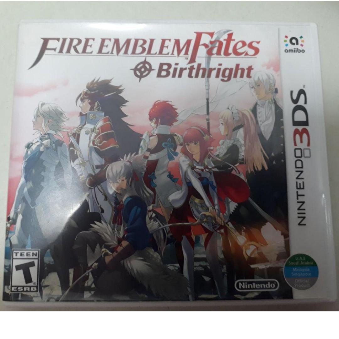 Fire Emblem Fates Birthright Toys Games Video Gaming Video Games On Carousell