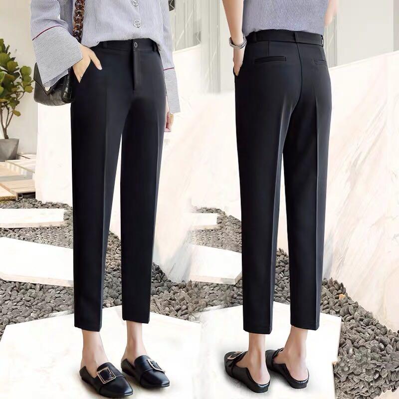 Formal Pants (Black/Almond Colour Avail), Women's Fashion, Bottoms, Other  Bottoms on Carousell