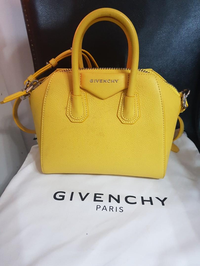Givenchy Antigona Mini Yellow