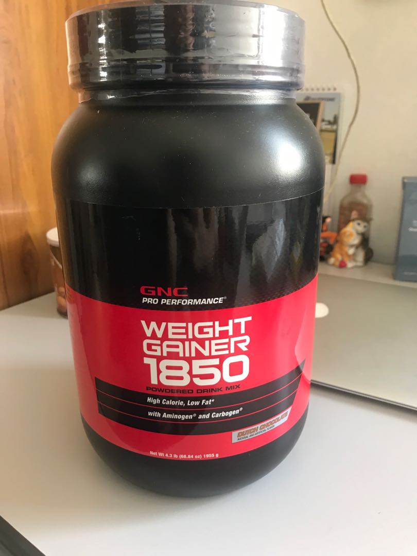 GNC WEIGHT GAINER Protein Powder, Health & Nutrition, Health