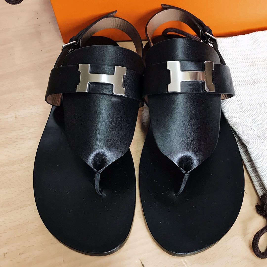 hermes flip flops womens