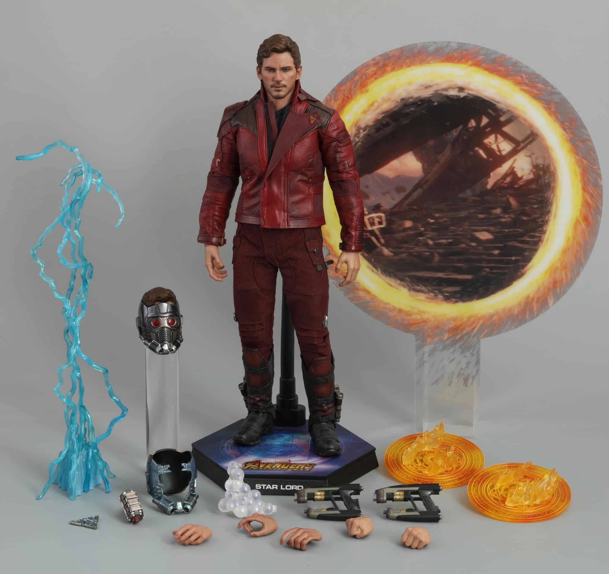 Hot toys MMS539 Avengers Infinity War Starlord – Pop Collectibles