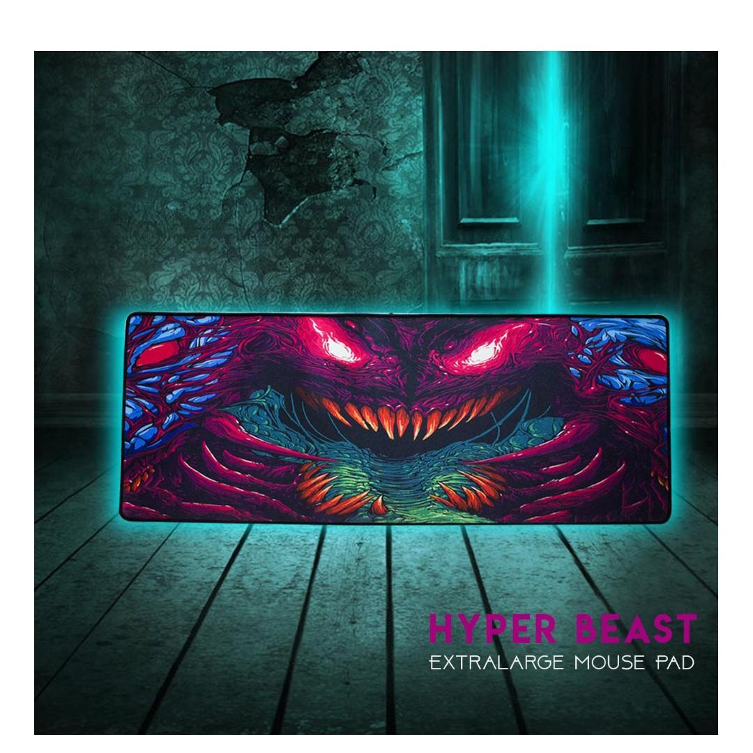 Hyper Beast Extended Mouse Pad 800x300 Electronics Computer