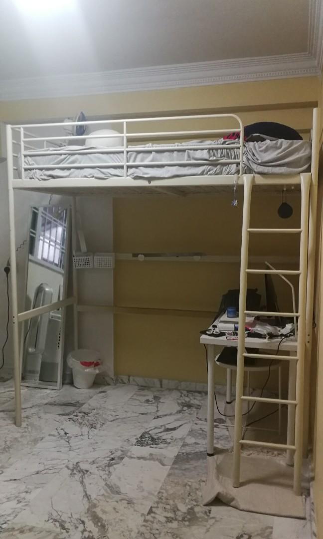 Ikea Loft Bed Single Furniture Beds Mattresses On Carousell