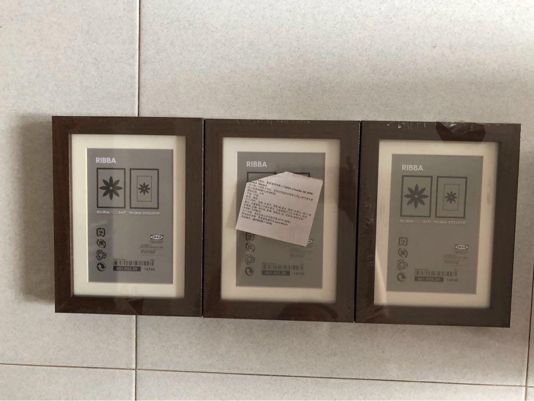 Ikea Ribba Photo Frame 3pcs 13 X 18 Cm Furniture Home Decor Others On Carousell