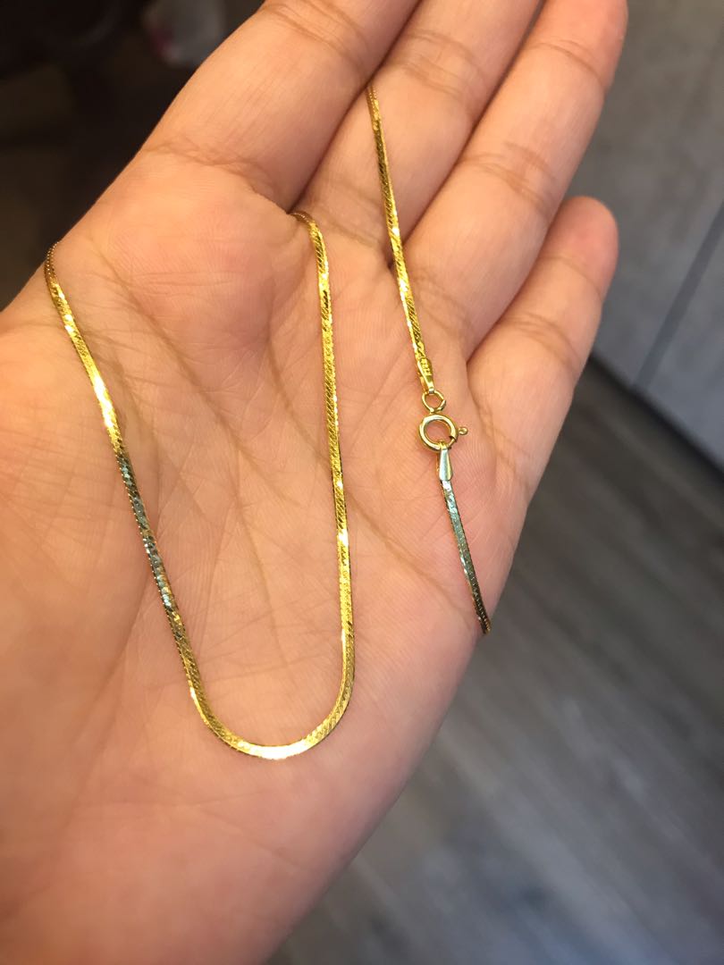 Omega shop flat chain