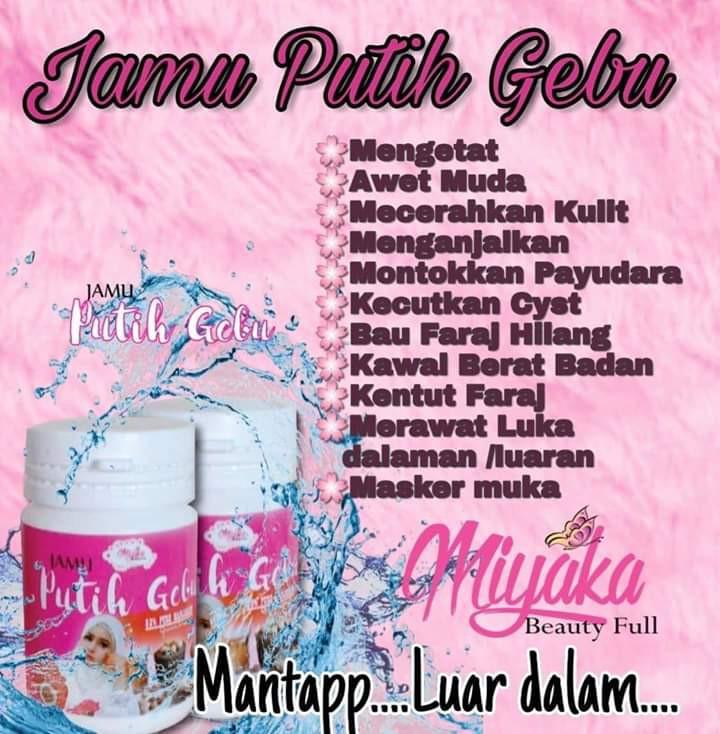 Jamu Putih Gebu Mgag101 Junetogo Health Beauty Skin Bath Body On Carousell