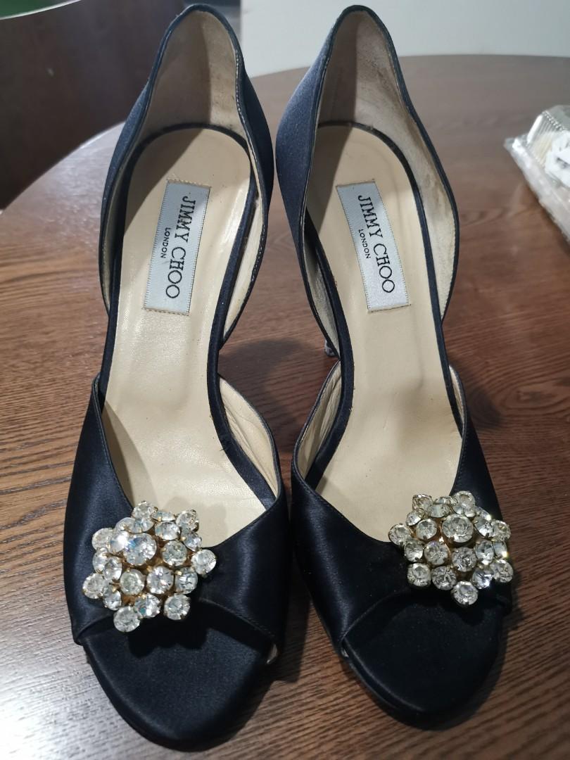 Jimmy Choo Wedding Shoes Genuine Ori Women S Fashion Shoes On Carousell