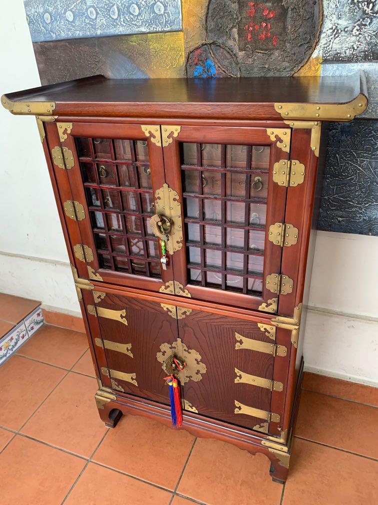 Korean Medicine Cabinet Brass Deco Portrait Free Delivery