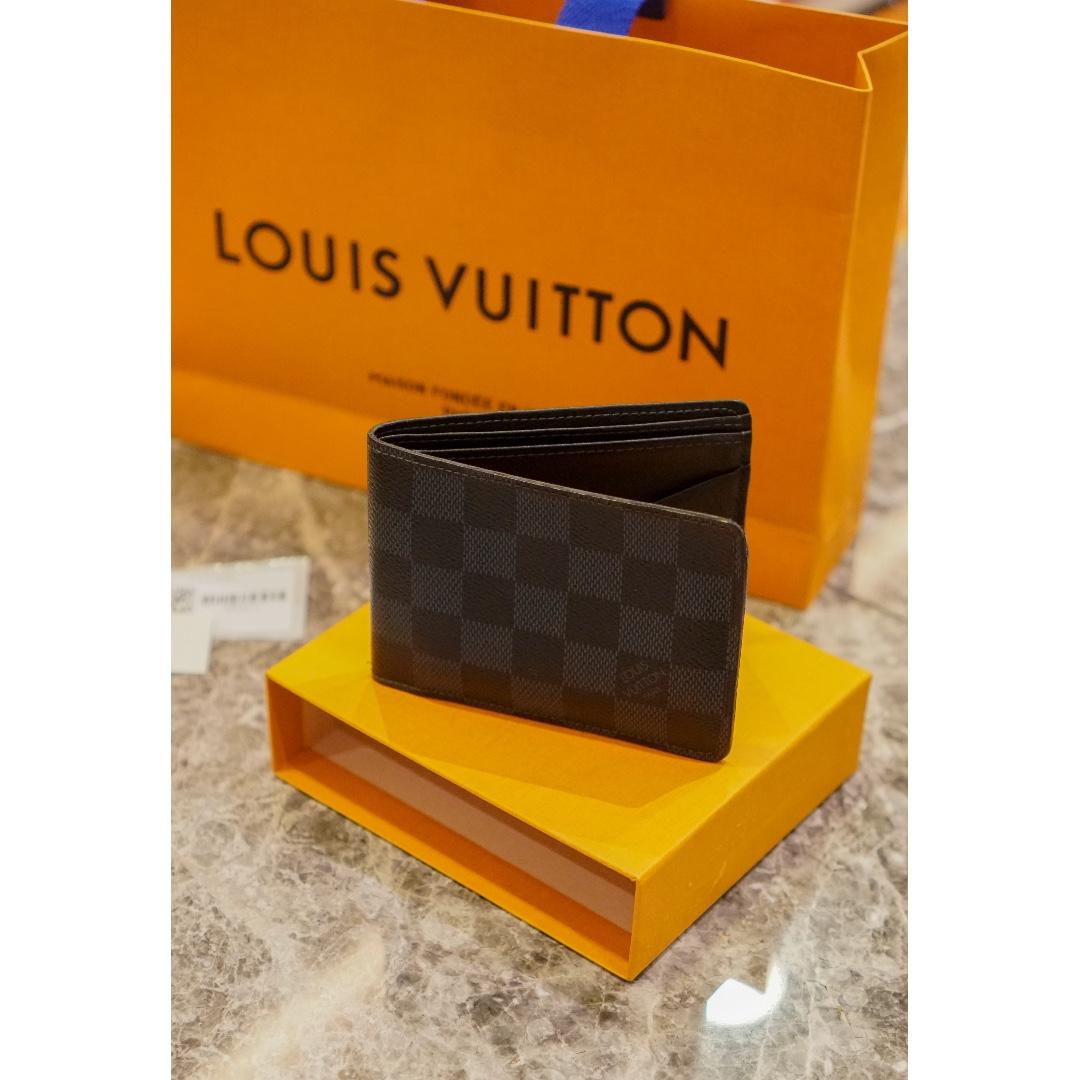 Buy Louis Vuitton Damier Cobalt Canvas Multiple Wallet N63211 at