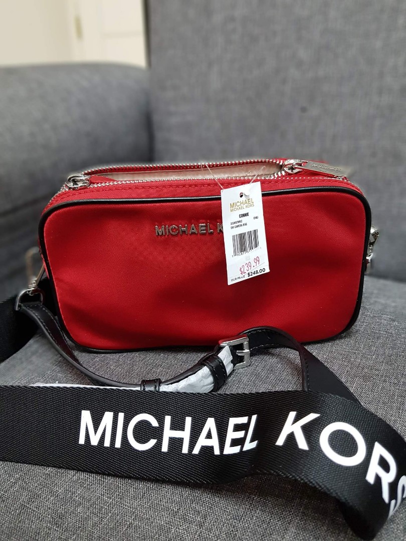 Michael kors connie sales small camera bag