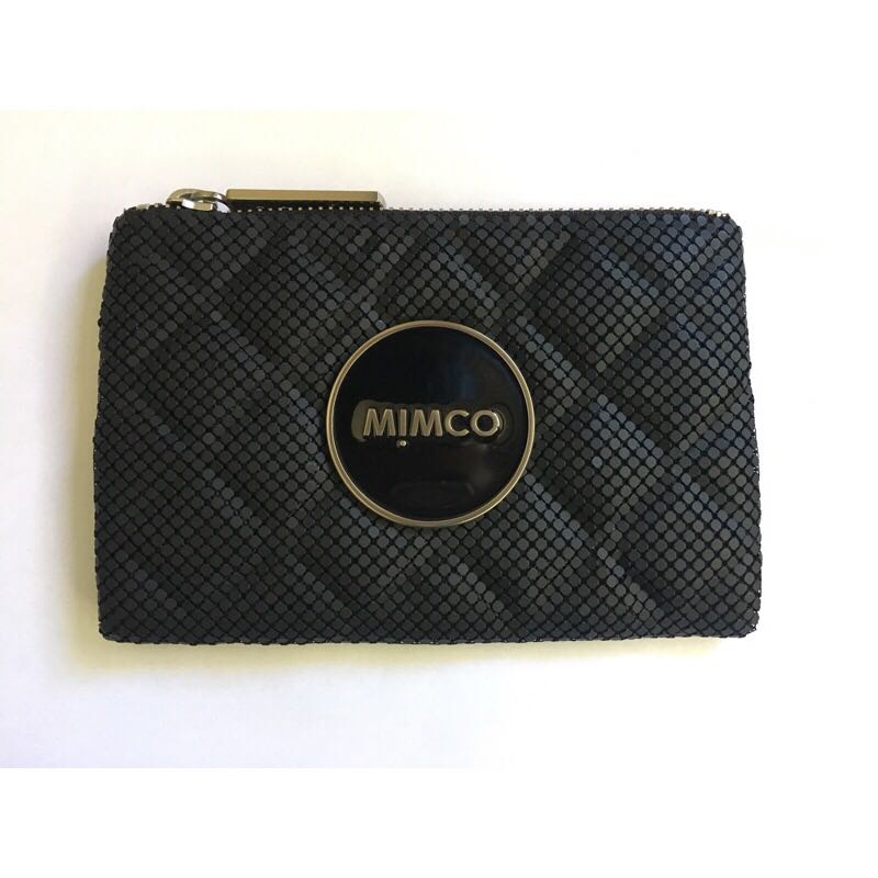 mimco mesh pouch