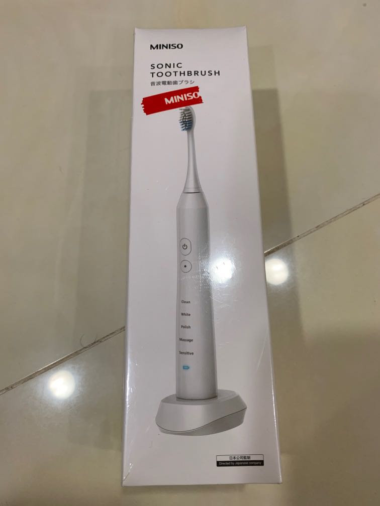 miniso sonic toothbrush