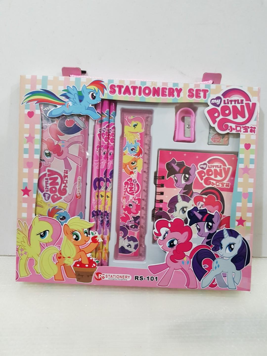 my little pony stationery set