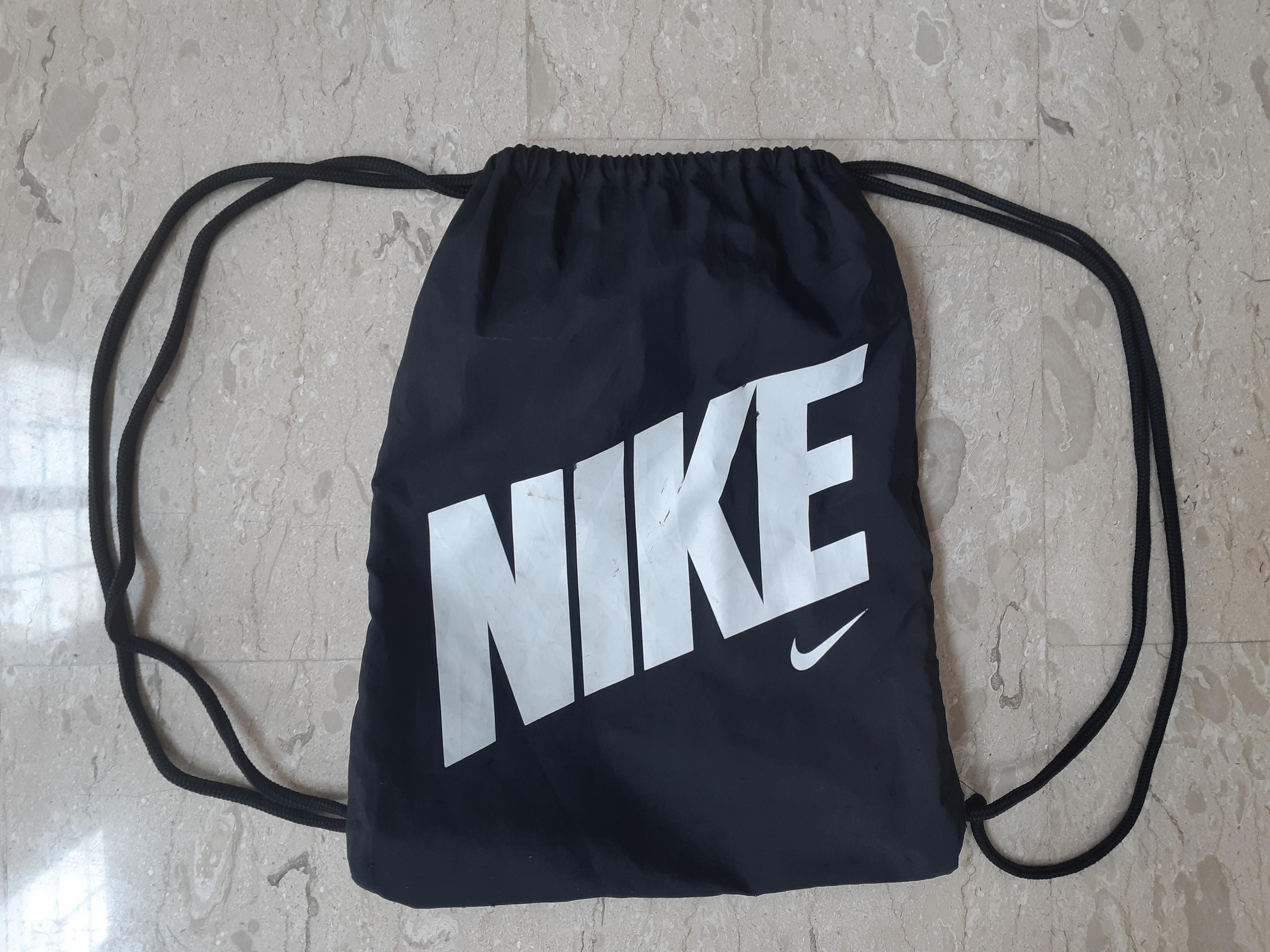 Nike Drawstring Black Bag Men S Fashion Bags Wallets Sling