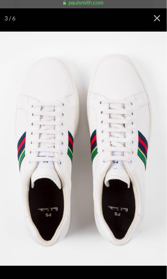 paul smith leather trainers