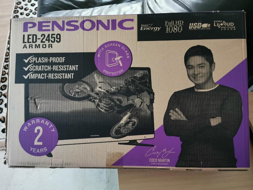 Pensonic 24" tv (Category: Blu-Ray & Media Players) located in Makati City. Submitted by melissa12345 (Listing ID 234735086, Image 2). Description: Brand new.