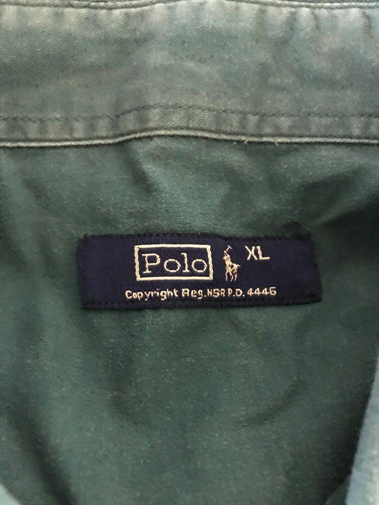 Ralph Lauren Polo Button Down (Category: Tshirts & Polo Shirts ) located in Cebu City. Submitted by lux_declutter (Listing ID 234754523, Image 2). Description: KonMari-ing. Decluttering stored polos Authentic RL Polo Just needs to get washed since stored for quite some time Fits XL .